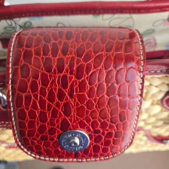 Brighton Leather & Straw Bag - Picture 9 of 16